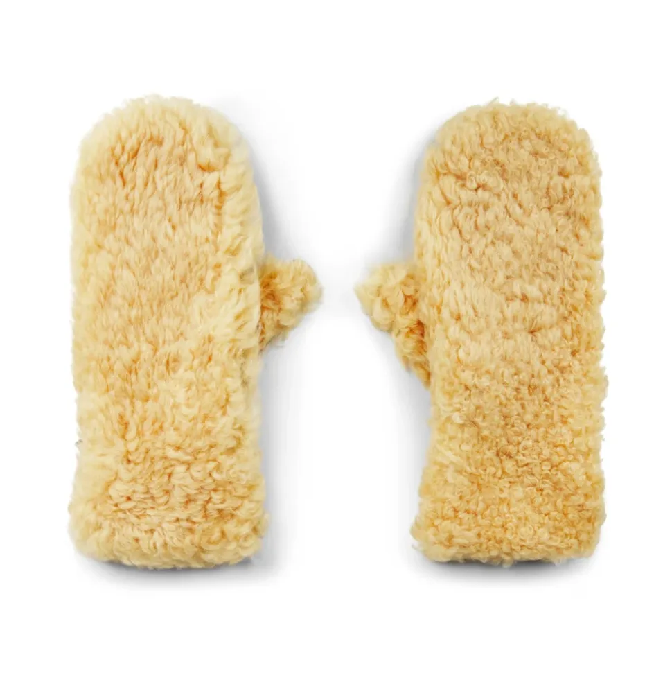 Shearling Leather Logo Hansker