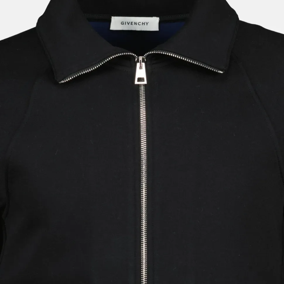 Signature Embroidered Zipped Jacket