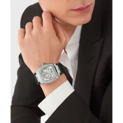 Skeleton Crystal Watch