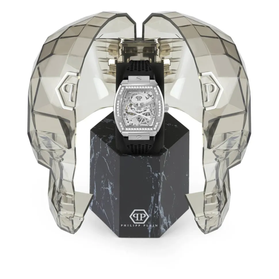 Skeleton Crystal Watch