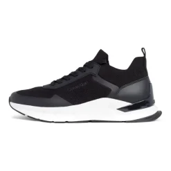 Sko Black Lace-Up Mix Leisure
