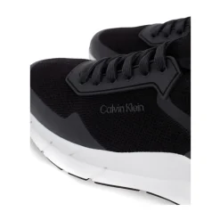 Sko Black Lace-Up Mix Leisure