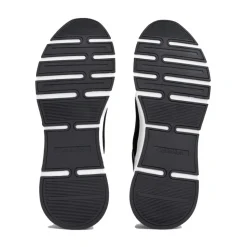 Sko Black Lace-Up Mix Leisure