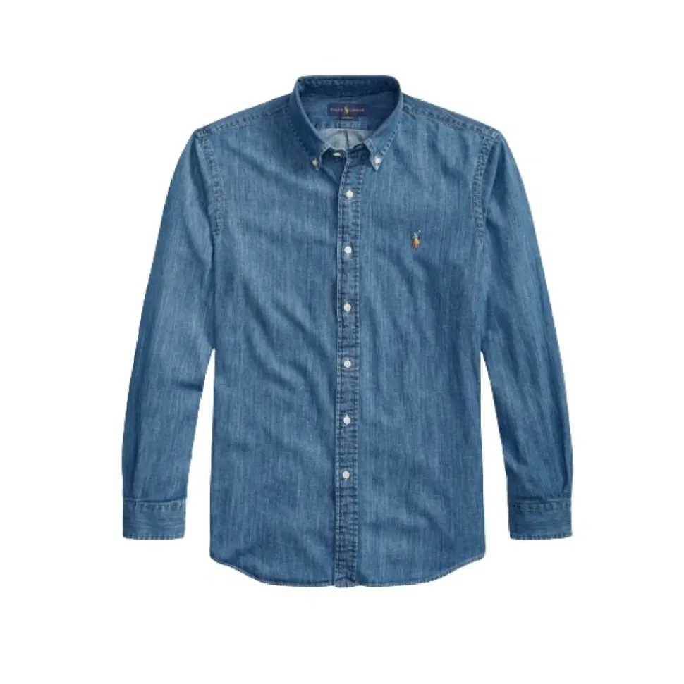 Skreddersydd denimskjorte