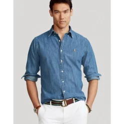 Skreddersydd denimskjorte