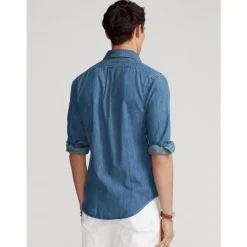 Skreddersydd denimskjorte