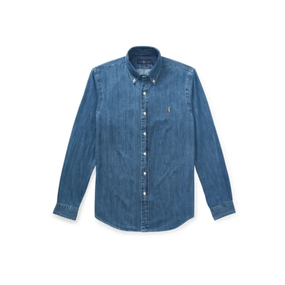 Slim Denim Shirt