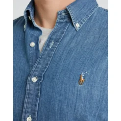 Slim Denim Shirt