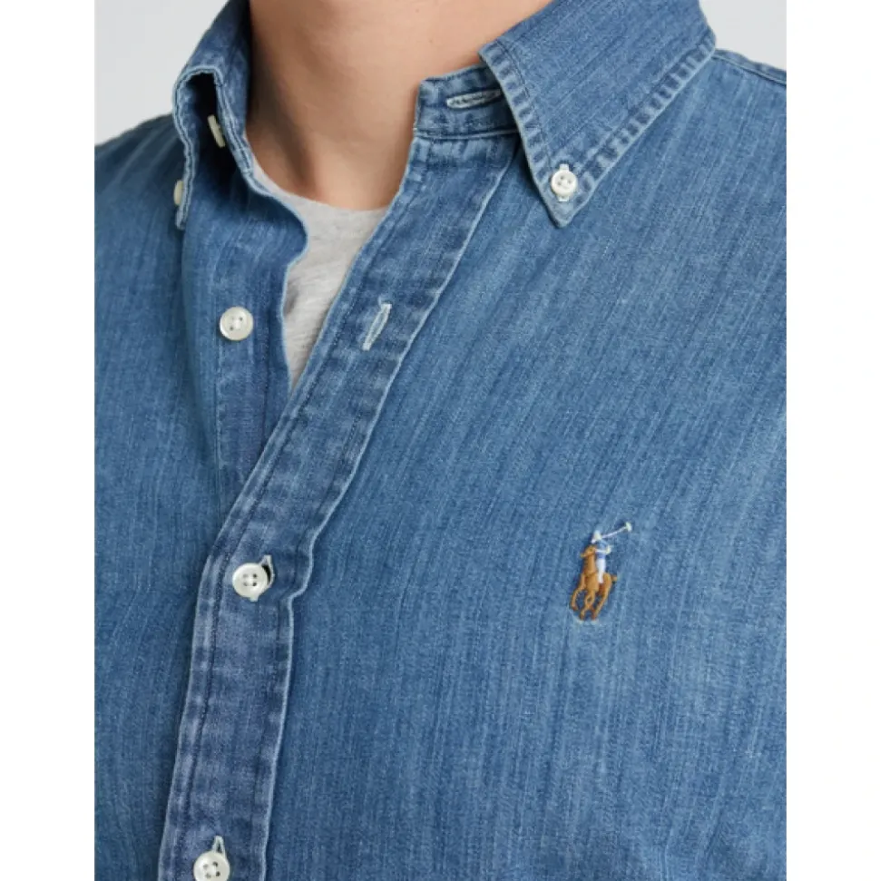 Slim Denim Shirt
