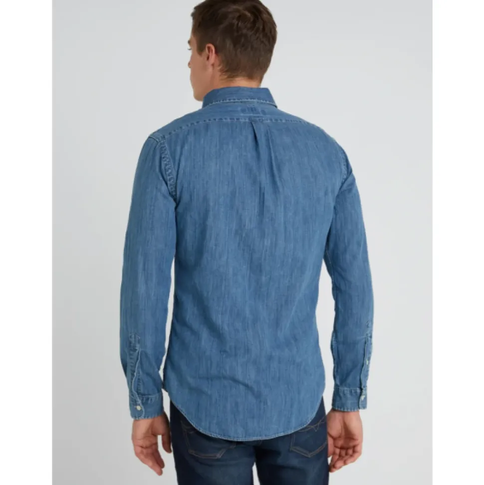 Slim Denim Shirt