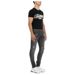 Slim-fit bomullsjeans