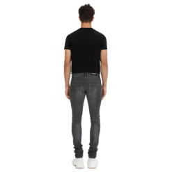 Slim-fit bomullsjeans