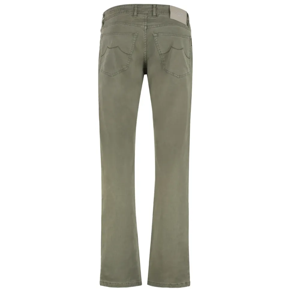 Slim Fit Bukser med Lærlogo