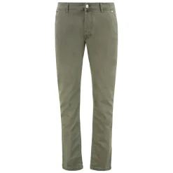 Slim Fit Bukser med Lærlogo