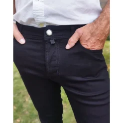 Slim Fit Cotton Blend Chinos