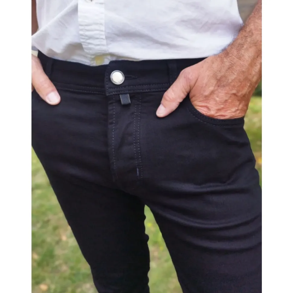 Slim Fit Cotton Blend Chinos