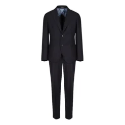 Slim Fit Enkeltradet Ull Dress