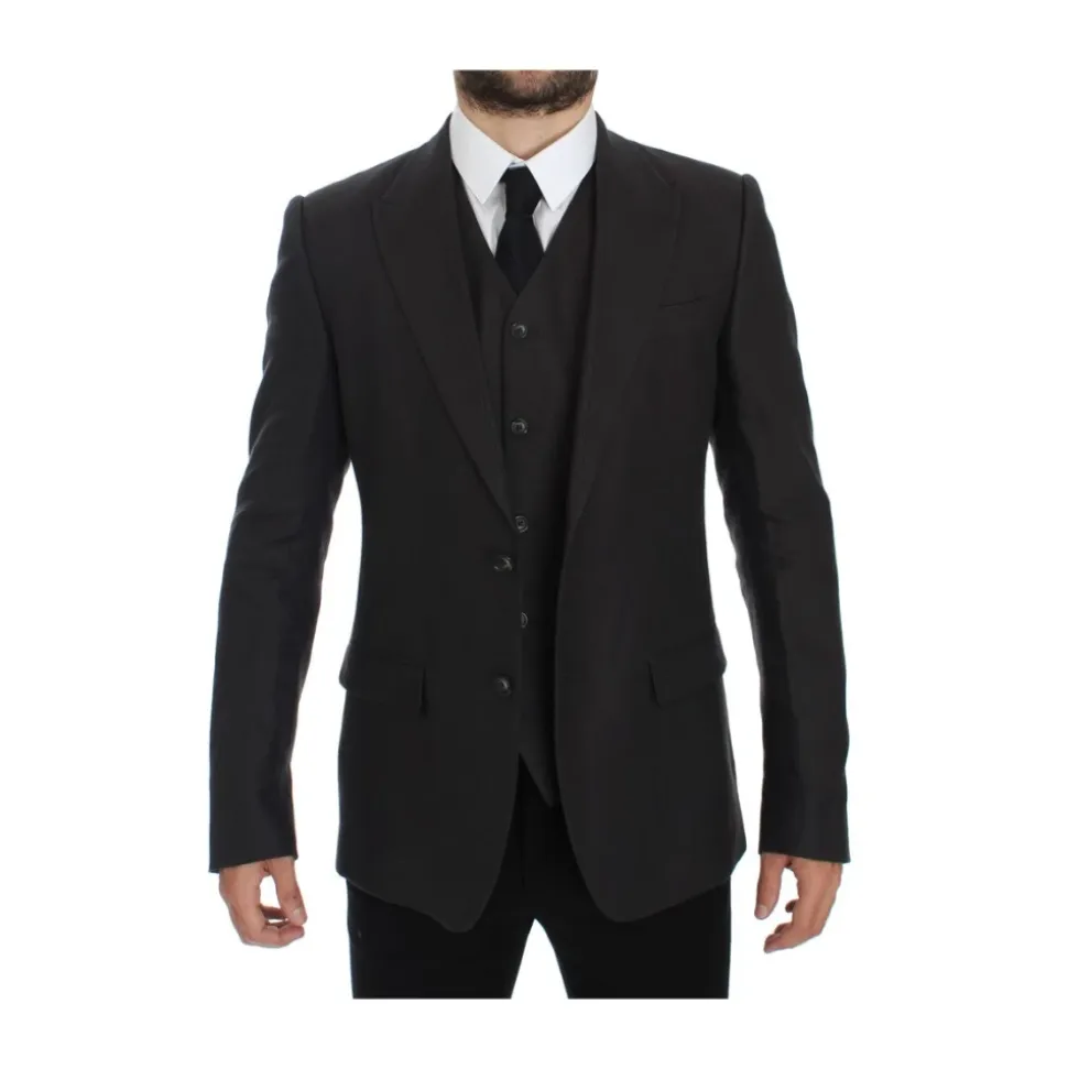 Slim Fit Lin Blazerjakke