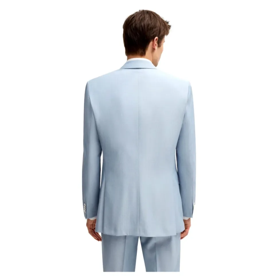 Slim Fit Ullblandingsdress Celeste