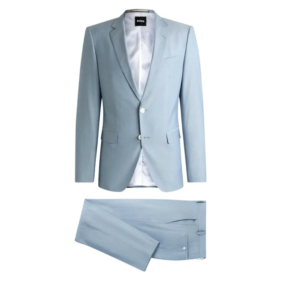 Slim Fit Ullblandingsdress Celeste