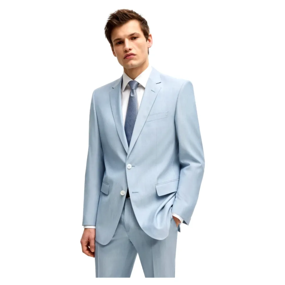 Slim Fit Ullblandingsdress Celeste