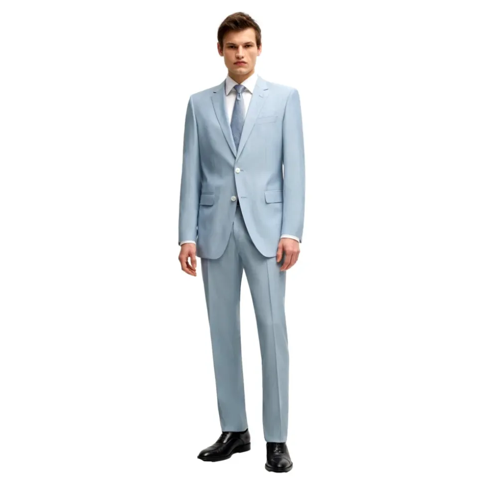 Slim Fit Ullblandingsdress Celeste