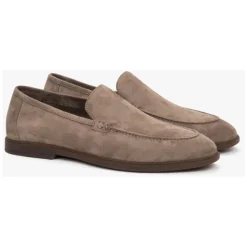 Slim Velour Loafers