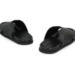 Slippers i skinn