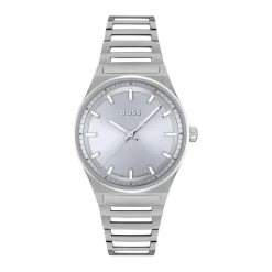 Sølv Quartz Analog Klokke