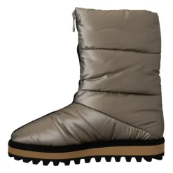 Sølv Vinter Mid Calf Støvler