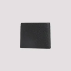Small Grain Leather Bifold Wallet