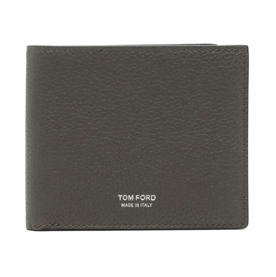 Soft Grain Leather T Line Classic Bifold Wallet