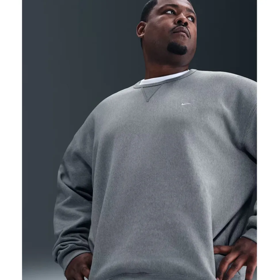 Solo Swoosh Fleece Crew