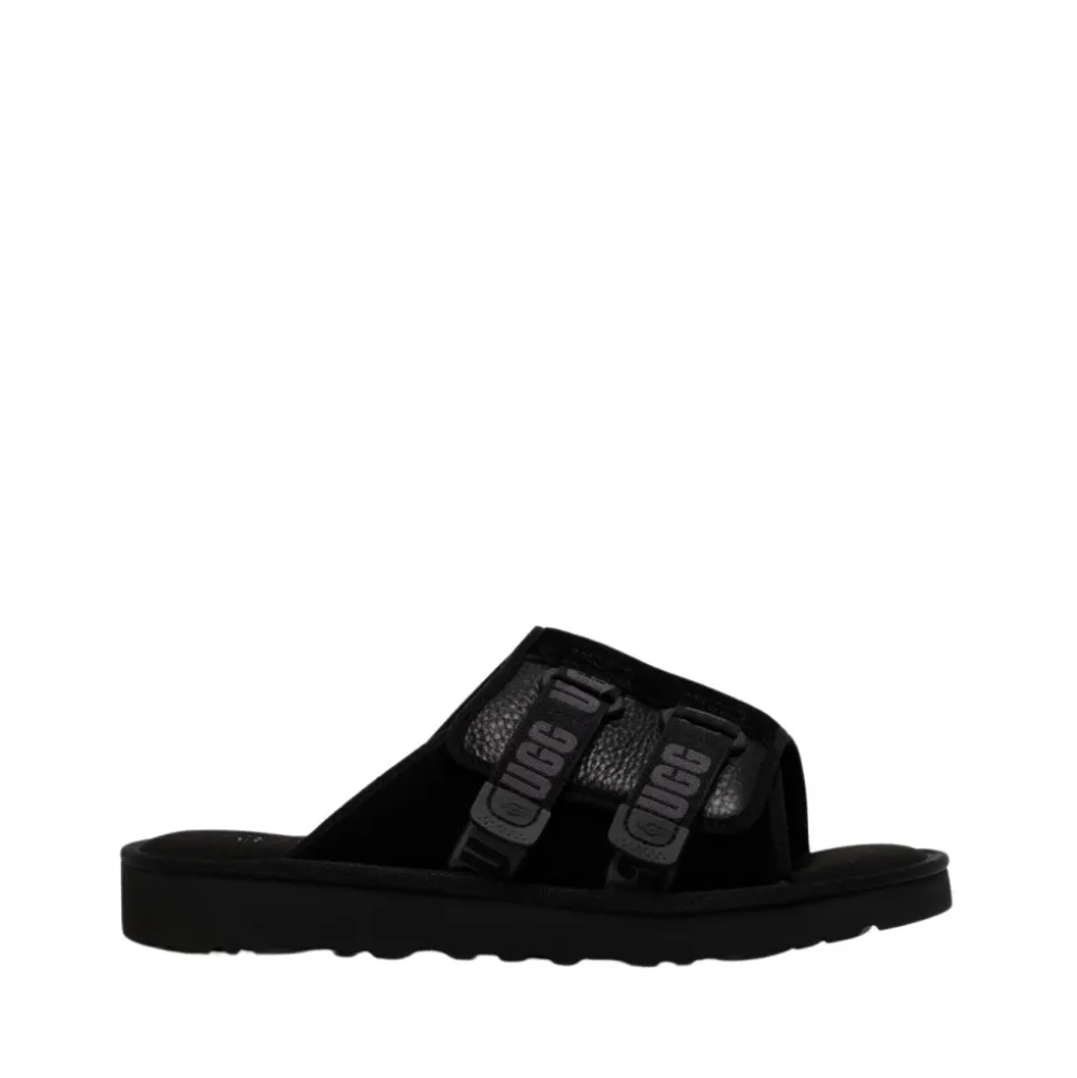 Sort Semsket Sandaler