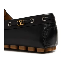 Sort skinn VLogo Slip-On sko