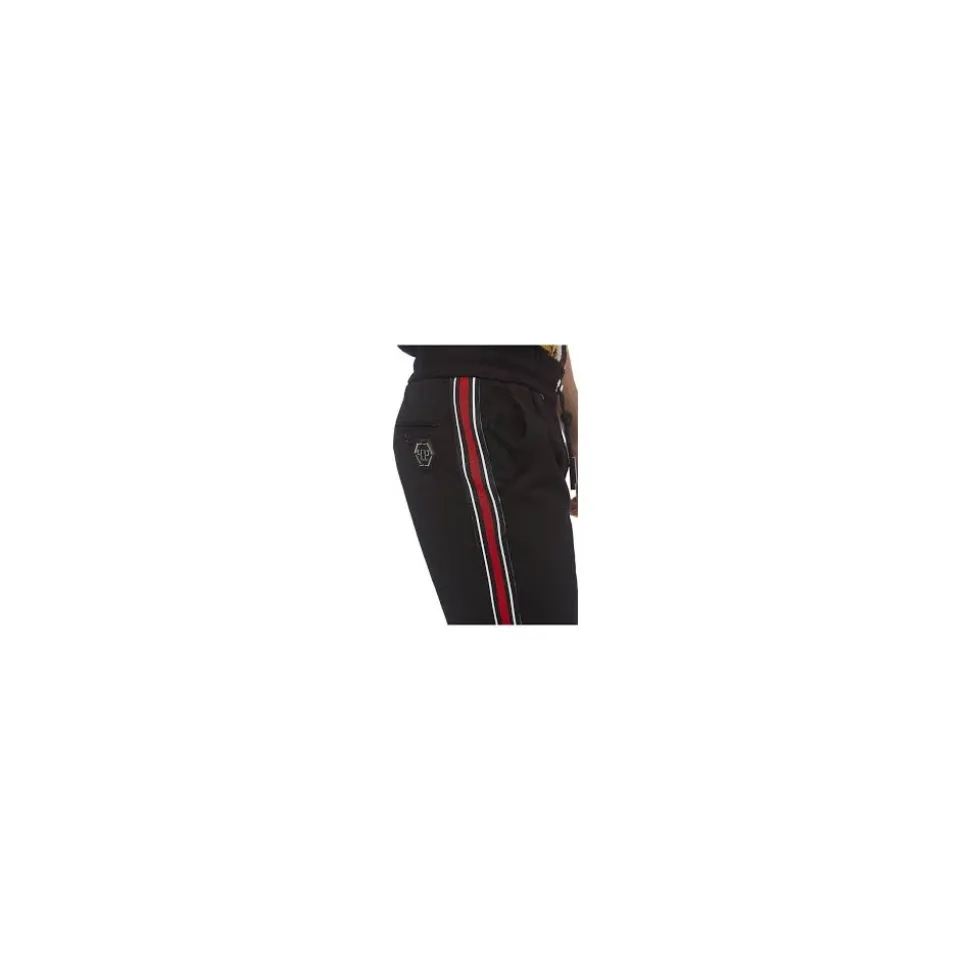 Sort Slim Fit Joggebukse