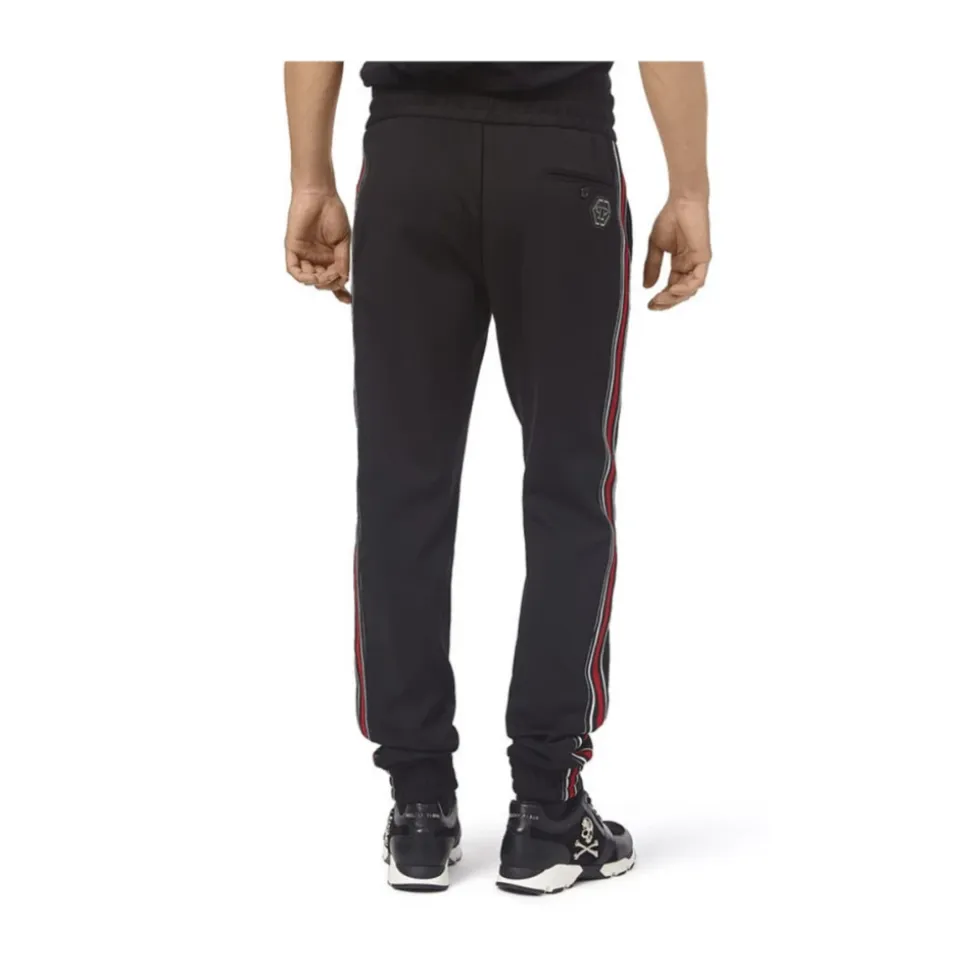 Sort Slim Fit Joggebukse