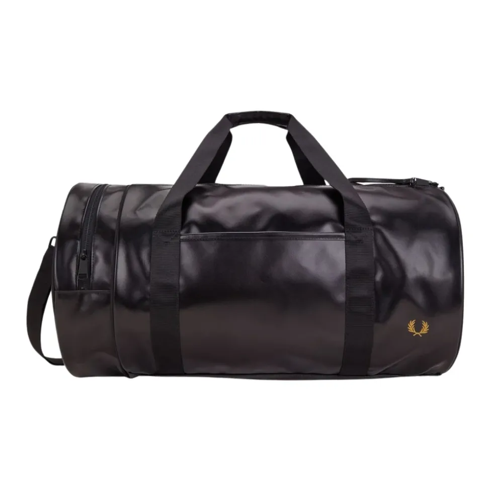 Sporty Stor Barrel Bag i Svart