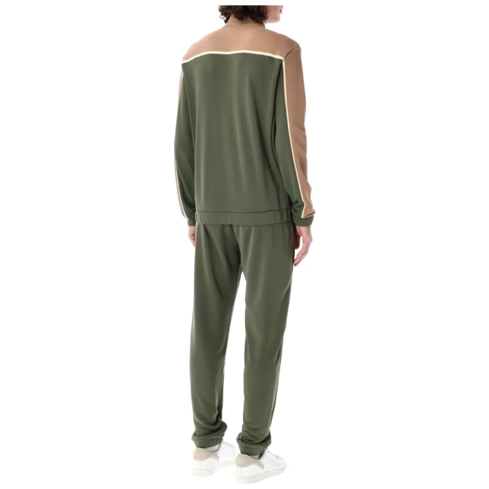 Sporty Tracksuit Set for Menn