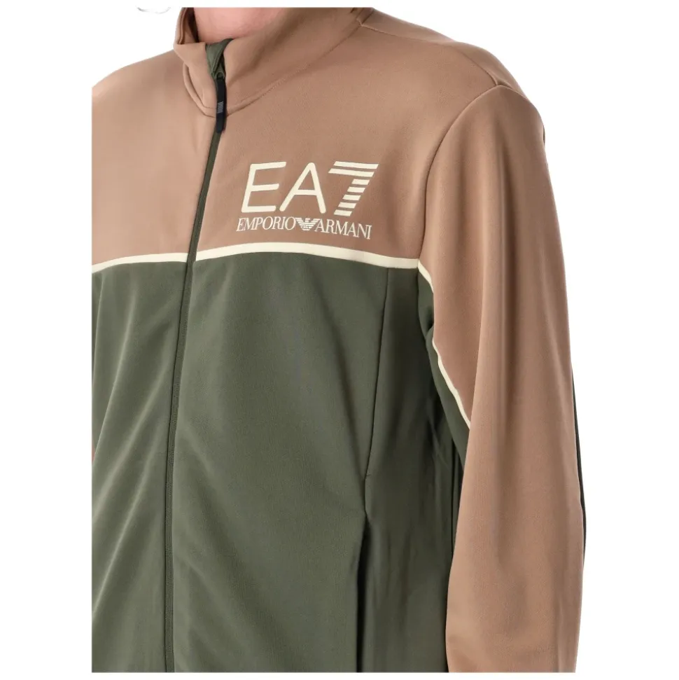 Sporty Tracksuit Set for Menn