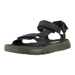 Stilige flate sandaler i svart