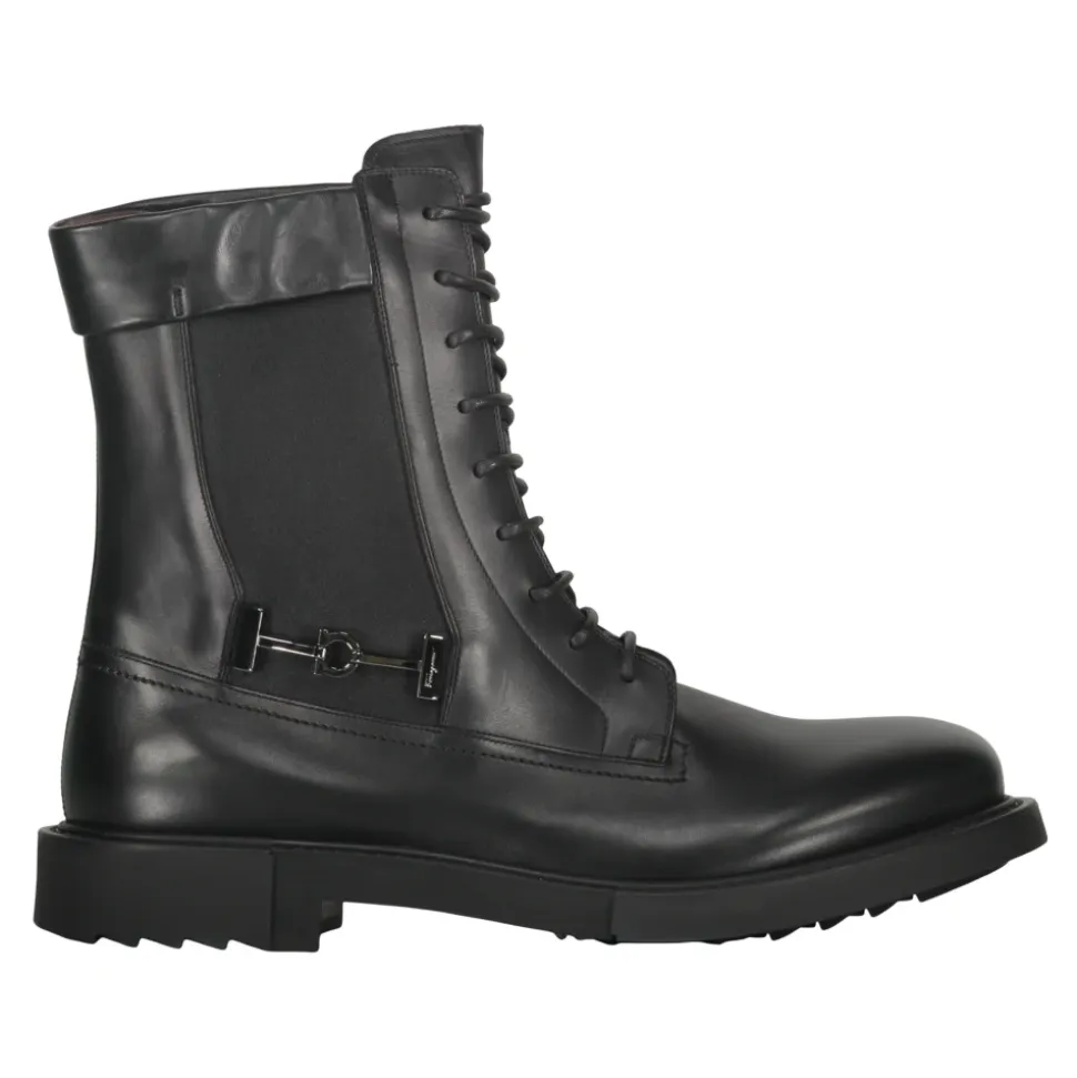 Stilige Lace-up Ankelstøvler