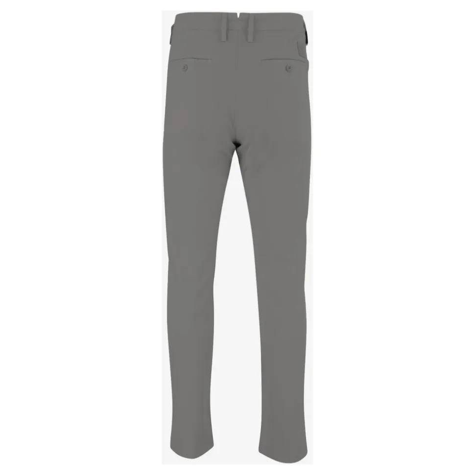 Stretch Cotton Blend Trousers