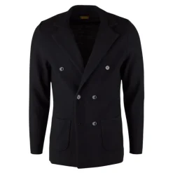 Strikket Blazer med Dobbel Knepping