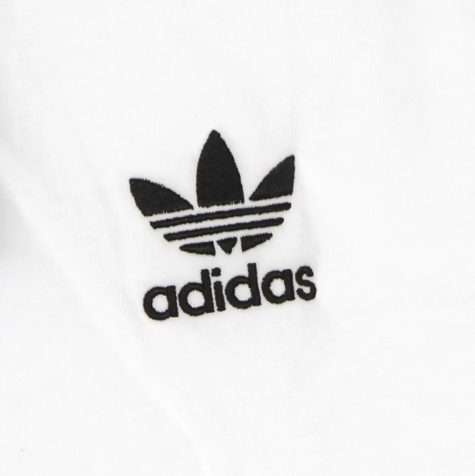 Stripes Tee Hvit Kortarmet T-skjorte