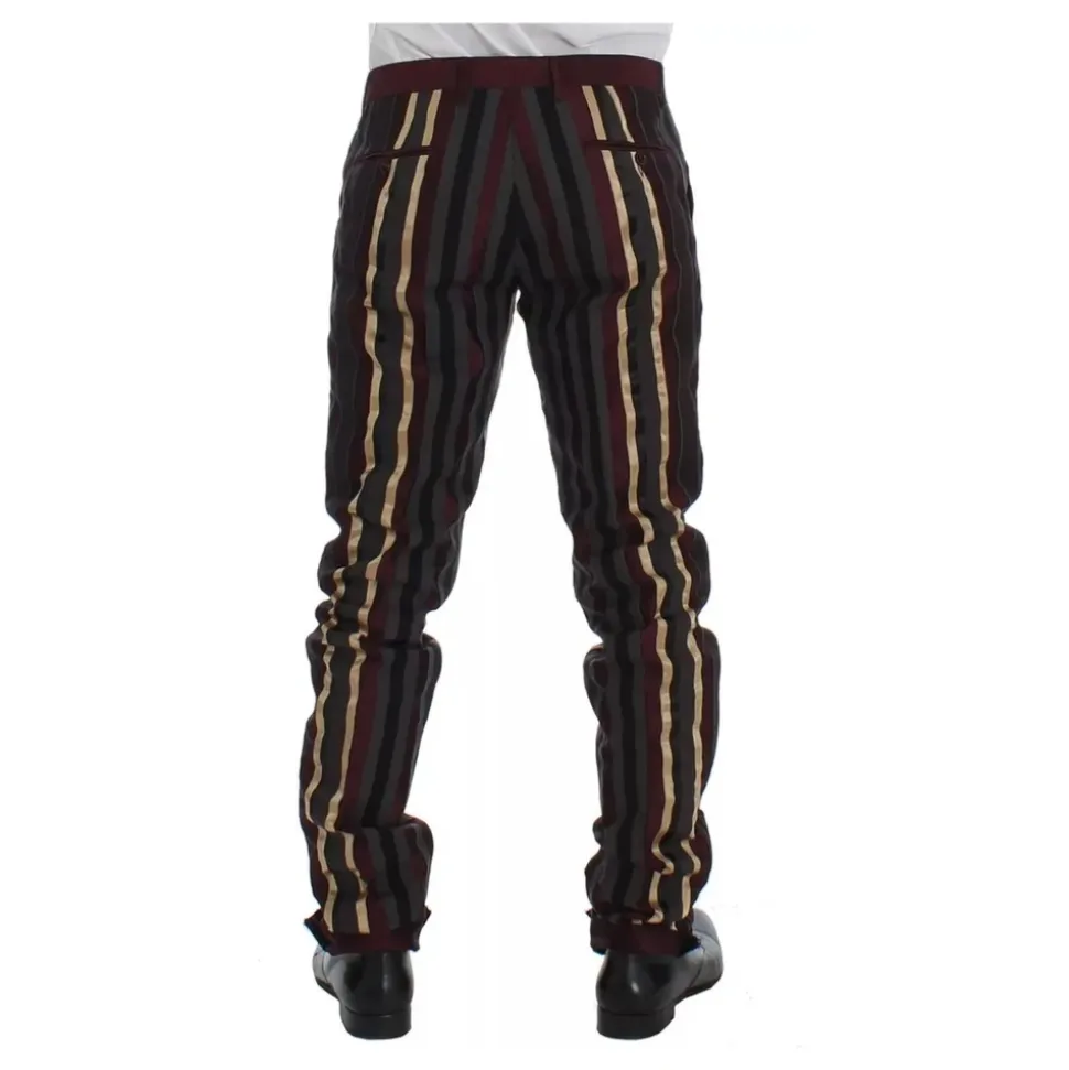 Stripet Dobbeltspent Slim Fit Dress