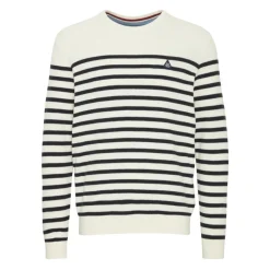 Stripete Crew Neck Genser Kyle Mønster