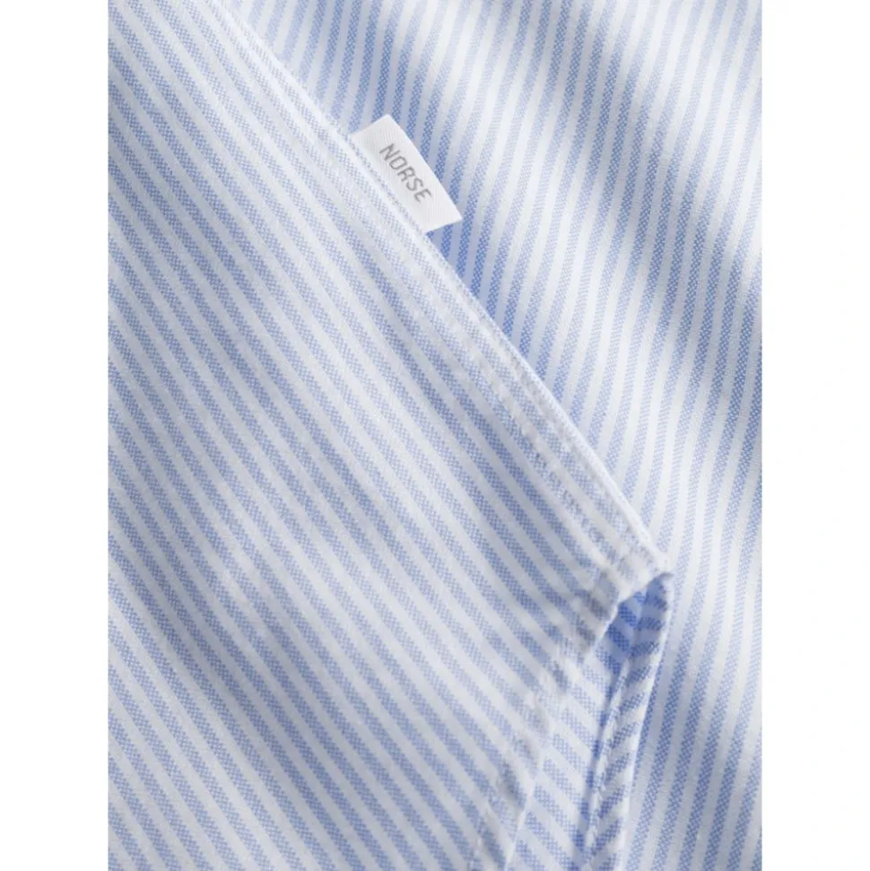 Stripete Oxford Skjorte - blek