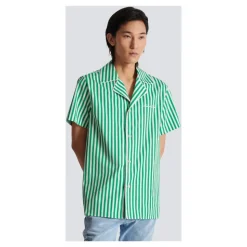 Stripete pyjamaskjorte