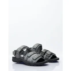 Stroppesandaler med logoapplikasjon